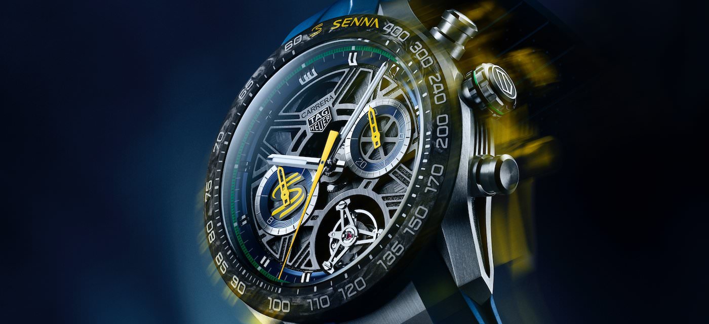 TAG Heuer Carrera Chronograph Tourbillon x Senna edición limitada