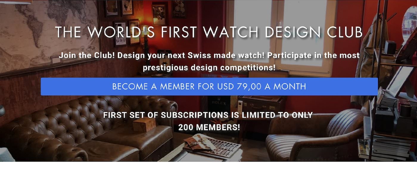 Un proyecto colaborativo de diseño de relojes.