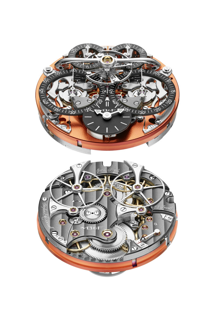 El movimiento del LM Sequential EVO por MB&F.