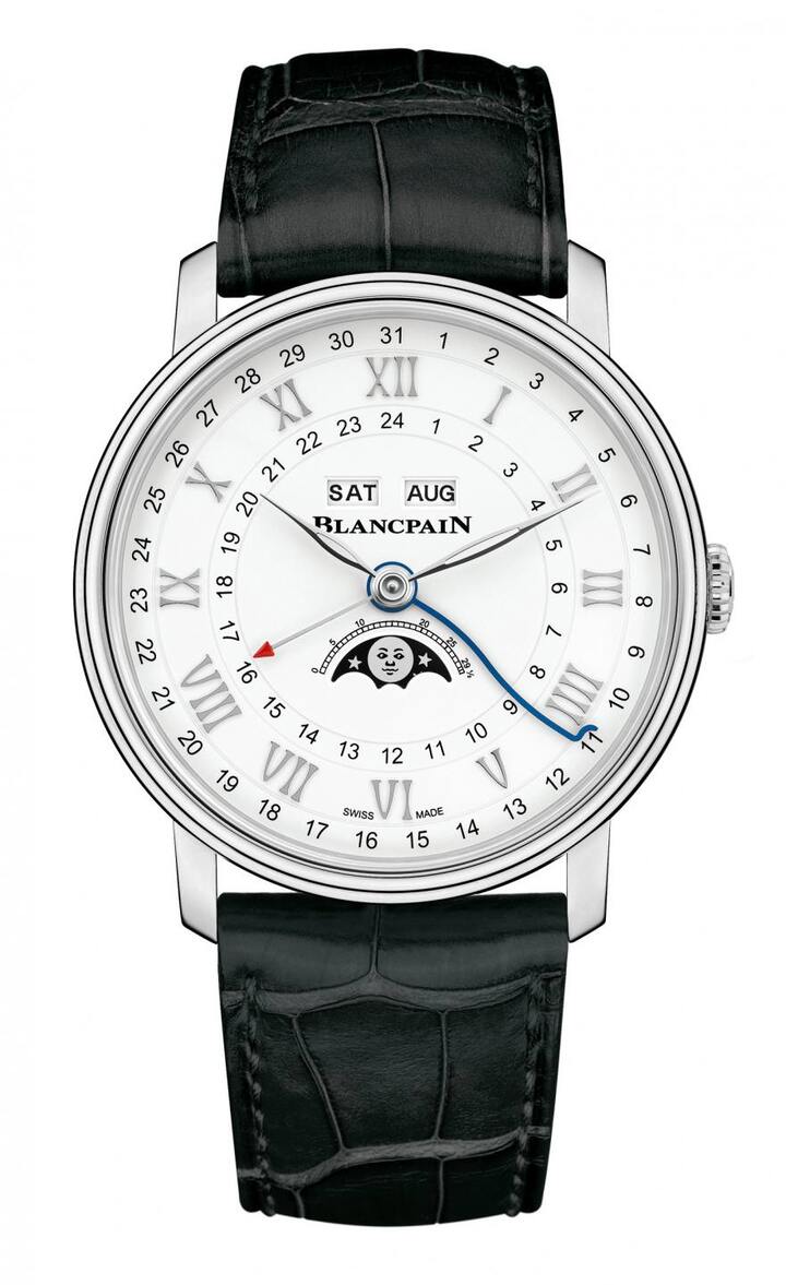 BLANCPAIN VILLERET QUANTIÈME COMPLET GMT