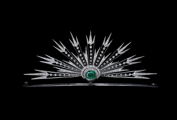 Diadema Soleil Rayonnant aigrette